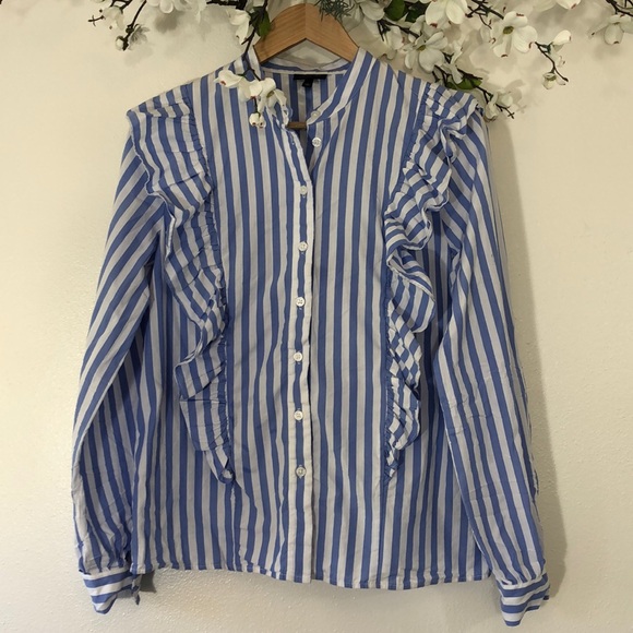 Who What Wear Ruffled Blouse - S - Picture 2 of 6